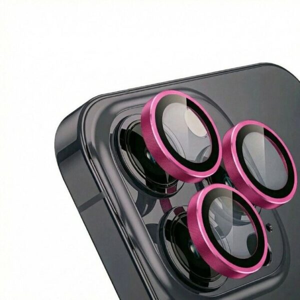 Protector Camara Liso iPhone 17 Rosa