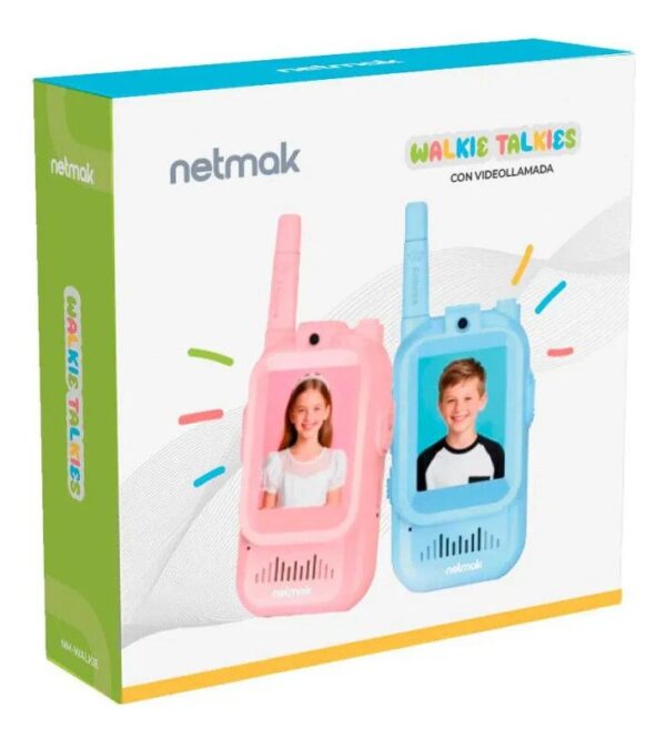 Walkie Talkies Handie Para Niños Con Cámara Videollamadas