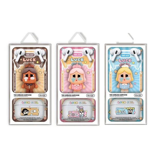 Auricular con Estuche Motivo CryBaby - c/ Gancho para Colgar
