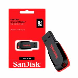 Pendrive Sandisk Cruzer Blade 64gb Pendrive Sandisk Cruzer Blade 64gb