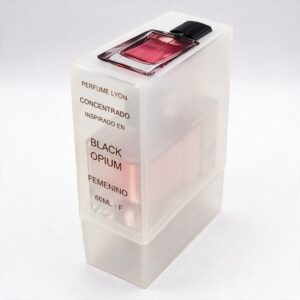 Perfume Lyon Concentrado Inspirado en Black Opium 60ml - F