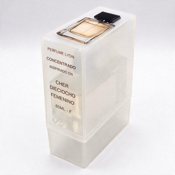 Perfume Lyon Concentrado Inspirado en Cher Dieciocho 60ml - F Perfume Lyon Concentrado Inspirado en Cher Dieciocho 60ml - F
