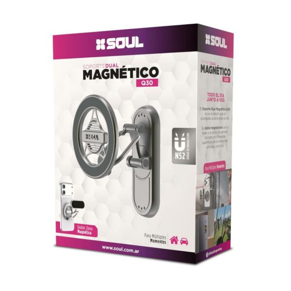 Soporte Dual Magnetico Q30