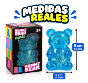 SQUISHY Gummy Bear Glitter SQUISHY Gummy Bear Glitter
